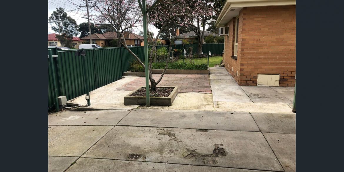 concrete yard